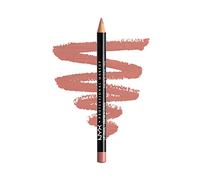 NYX Professional Makeup Slim Lip Pencil, Creamy Long-Wearing Lip Liner to Prevent Bleeding, Buttery-Soft Precision Pencils for Defined Lips, Shade: 858 Nude Pink