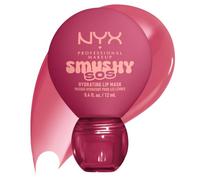 NYX Professional Makeup Smushy SOS, Hydrating Lip Mask, Upto 12HR Hydration, Glossy Shine, Infused with Hyaluronic Acid, Vegan & Cruelty Free, Red Rose Recharge