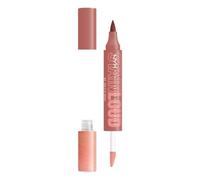 NYX Professional Makeup Stain Loud, Lip Stain & Gloss, All-Day Stain, High Shine Gloss, Lip Combo Stick, Bold N' Beige, 1 count