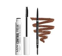 NYX Professional Makeup Tame and Define Brow Duo (Various Shades) - Black