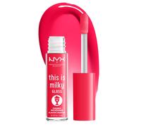 NYX PROFESSIONAL MAKEUP This Is Milky Gloss Lip Gloss with 12 Hour Hydration Vegan - Cherry Milkshake (Cherry Pink)