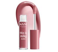 NYX PROFESSIONAL MAKEUP This Is Milky Gloss Vegan Lip Gloss 12 Hour Hydration - Cherry Skimmed (Dusty Pink Mauve)