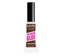 NYX Professional Makeup Tinted Brow Gel, Dark Brown, 24 Hour Extreme Hold for Laminated Look.