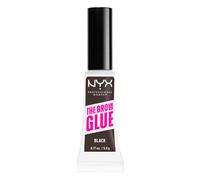 NYX Professional Makeup Tinted Brow Glue, Instant Eyebrow Styler, Laminated Brow Look, The Brow Glue, Black, Pack of 1