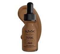 NYX Professional Makeup Total Control Pro Drop Foundation, Precise Dosage, Customised and Buildable Coverage, Vegan Formula, True-to-Skin Finish, 13 ml, Shade: Deep Sable