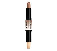 NYX Professional Makeup Wonderstick, Dual-ended Make up Highlight & Contour Stick, On-the-Go Highlight and Contour Stick, Creamy Texture, Shade: Light
