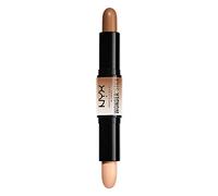 NYX Professional Makeup Wonderstick, Dual-ended, On-the-Go Highlight and Contour Stick, Creamy Texture, Shade: Medium