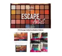 NYX Professional Ultimate 40 Eye Shadow Palette Escape Artist +12 Applicators