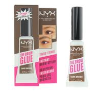 NYX Professional Makeup The Brow Glue Eyebrow Gel Shade 04 Dark Brown 5 g