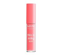 NYX PROFESSIONAL MAKEUP This Is Milky Gloss, Vegan Lip Gloss - Moo-dy Peach