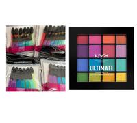NYX ULTIMATE COLOR PALETTE USPO4 BRIGHTS + 12 APPLICATORS