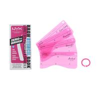 Nyx Zero To Brow Eyebrow Stencils 4 Pieces - For Thick Brows