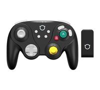 NYXI Warrior GameCube Controller für Switch/NGC/Wii/PC, Wireless Switch Pro Controller mit Hall-Effekt Joysticks/Trigger,Mechanischer Schalter A/B/X/Y,HD Rumble,6-Achsen Gyro, Programmierbar