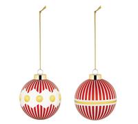 Oh du Fröhliche: NZ04SET 1 Delight Weihnachtbaumkugel Set von Alessi Verleihen Sie Ihrem Weihnachtsbaum mit den Delight Weihnachtskugeln von Alessi einen Hauch von Magie! Diese einzigartige Weihnachts