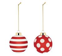 NZ04SET2 Delight Christmas bauble set Alessi