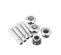 NZBGTRW Auto Parts Compatible with Chevrolet for Cruze for Malibu 4/8pcs Car Interior Door Lock Knob Kit Car Interior Door Lock Pins Cover(4pcs)
