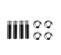 NZBGTRW Auto Parts Compatible With For GLE Class W166 W167 C292 Modification Door Lock Rod Door Lock Pins Decoration Door Latch Pin Cover(Carbon fiber)