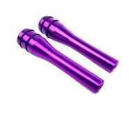 NZBGTRW Auto Parts Compatible With Seat For Leon 2pcs 48mm Car Door Lock Rod Door Lock Picking Latch Pins Door Pin Lock Knob Lift Covers(Purple)