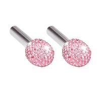NZBGTRW Door Pin Lock 2pcs Car Accessories Door Pin Lock Knob Lift Covers Door Lock Rod Auto Door Lift Car Ornament Car Lock Buckle Decoration(color1)