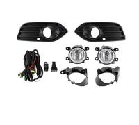 NZBHXAD Lens Compatible With For HRV For HR-V 2019-2021 Fog Light Assembly Left Right Front Bumper Fog Light With Bezel Wire Harness Bulbs