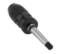 NZBZKKNBCP 1-16mm Capacity 45# Steel Self Tighten Keyless Lathe Drill Chuck with MT2-JT3 Taper Arbor Lathe Machine Tools Drill Chuck