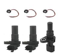NZBZMBTTVF 3Pcs Input Output Transmission Speed Sensor Fit For Nissan Altima For Infiniti CVT CVT7 RE0F11A JF015E 31935-1XF00 31935-1XF01 125958B Automobile speed sensor(3pcs and Plug)
