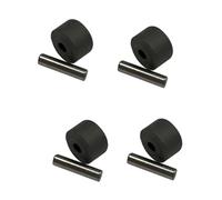 NZBZMBTTVF 4PCS Replacement Vacuum Wheels Fit for Xiaomi Dreame H12/H13/H20/M13S Floor Scrubber Machine Motorized Heads Little Shaft Hose