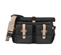 NZBZMBTTVF Camera Shoulder Bag Waterproof Camera Messenger Bag Travel Photography Fit for Canon Nikon Sony Fuji Camera Bag(L Black)