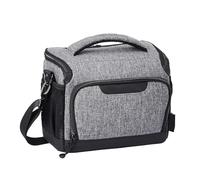 NZBZMBTTVF Compact Camera Shoulder Bag for SLR/DSLR 10 x 9 x 4 Inches (Gray) Camera Bag