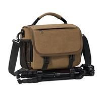 NZBZMBTTVF Crossbody Camera Bag Professional For DSLR/Mirrorless Cameras Small Camera Case Fit For Canon Nikon Sony Customizable Dividers With Tripod Holder & Rain Cover Travel Camera Bags For Photogr