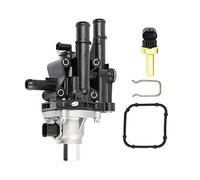NZBZMBTTVF Engine Coolant Thermostat Housing Assembly With Sensor Gasket For Opel Astra H J Insignia Zafira 1.6 1.8 Petrol 55353311 Thermostat parts