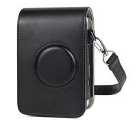 NZBZMBTTVF Full Body Camera Retro PU Leather Case Bag with Strap Fit for FUJIFILM Instax Mini Liplay Camera Bag(Black)