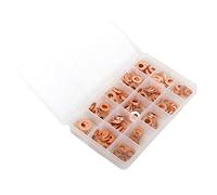 NZBZMBTTVF Universal 150pcs Copper Washers Gasket Diesel Assortment Set Common Rail Injector Repair Kits Fuel injector