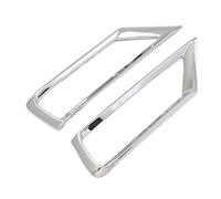 NZBZTGGKMK Front Bumper Fog Light Cover Trim Fog Lamp Chrome Styling Decoration Compatible With Volkswagen Compatible With VW Compatible With Tiguan 2017 2018 2019 Automotive exterior accessories(2pcs