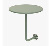 NZBZTUKUWP Wall Mounted Coffee Shop Small Round Table, Wall Mounted Table, Wall Mounted Coffee Table, Multiple Colors(Morandi Green)