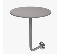 NZBZTUKUWP Wall Mounted Coffee Shop Small Round Table, Wall Mounted Table, Wall Mounted Coffee Table, Multiple Colors(Grey)