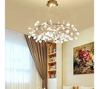 NZDY Fireworks Chandelier Modern Sputnik Chandelier 81 Lights Led Pendant Lighting Simple Modern Ceiling Light Fixture for Hallway Bar Kitchen,Warm Light,81 Lights