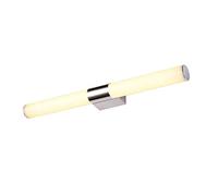 NZDY Led Contemporary Cylinder Bathroom Vanity Light, Vertical or Horizontal Wall Light Waterproof 10W White Light Locker Room Indoor Lighting,Warm,17.7Inch10W