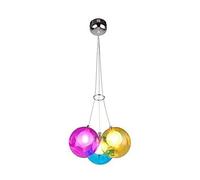 NZDY Nordic Modern Chandelier 3 Lights Sputnik Chandelier Colorful Bubble Ball Ceiling Light Adjustable Pendant Lighting for Kitchen Dining Room Living Room,Bubble Ball,3 Lights