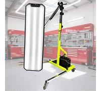 NzEupno 95cm Heavy Duty PDR Light, PDR LED Lamp Reflector Board Dent Repair Tools Light Reflection Board with Adjustable Holder Hand Tool Set Battery Not Included Green