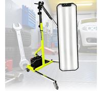 NzEupno Dent Detection PDR Light, Car Dent Reflection Line Board Light- 6-Color Adjustable Lamp with 360° Bracket, Paintless Dent Repair Removal Tool for Auto Body Shops Green