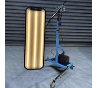 NzEupno Professional PDR Light, 95cm LED Lamp Reflector Board, Car Paintless Dent Repair Tool Hand Tool Set with Adjustable Stand for Auto Body Shops & DIY Blue