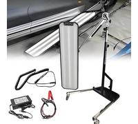 NzEupno Professional PDR Light, PDR LED Lamp Reflector Board, Dent Repair Tools Hand Tool with Adjustable Stand for Auto Body Shops & DIY, Battery Not Included Black