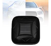 NzEupno Smart Car Cover with Solar Charging, Remote Control Automatic Full Exterior Covers, Quick Retractable Outdoor Sunshade, Universal Fit for Sedan, MPV, SUV Black-3XXL