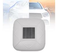 NzEupno Smart Car Cover with Solar Charging, Remote Control Automatic Full Exterior Covers, Quick Retractable Outdoor Sunshade, Universal Fit for Sedan, MPV, SUV White-3XL+