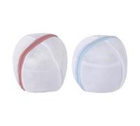 Nzexlyva 2 Pcs Bra Washing Machine Bag, Lingerie Washing Bag, Laundry Net Bags for Washing Machine, Anti Deformation Mesh Pocket with Zipper for All Delicate Items Bra Socks