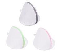 Nzexlyva 3 Pcs Bra Washing Machine Bag, Net Laundry Bags for Washing Machine, Washing Machine Bag with Zipper for Bras Underwear Socks, Protecting and Maintaining The Shape of Bras