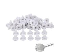 Nzexlyva 50Pcs Shower Head Replacement Nozzles, Silicone Shower Nozzle, Hole Stoppers Waterproof Hole Plug for Shower Nozzle, Shower Head Washers Replace
