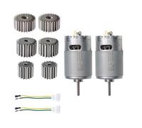 NZHBOAM 2PCS Powerful RS555 24V Electric Motor Easy Install For Kid Remote Control Car Replacement Motor All Terrain Ride On Toy