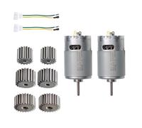 NZHBOAM 2PCS Powerful RS555 24V Electric Motor Easy Install For Kid Remote Control Car Replacement Motor All Terrain Ride On Toy